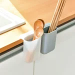 Sticky Pen Holder Desktop Can Hang Pen Case Office Stationery Storage And Sorting Box Random Colour - Image 3