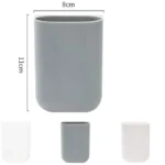 Sticky Pen Holder Desktop Can Hang Pen Case Office Stationery Storage And Sorting Box Random Colour - Image 8