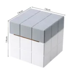 Cube Tissue Box Desktop Storage Box - Image 8