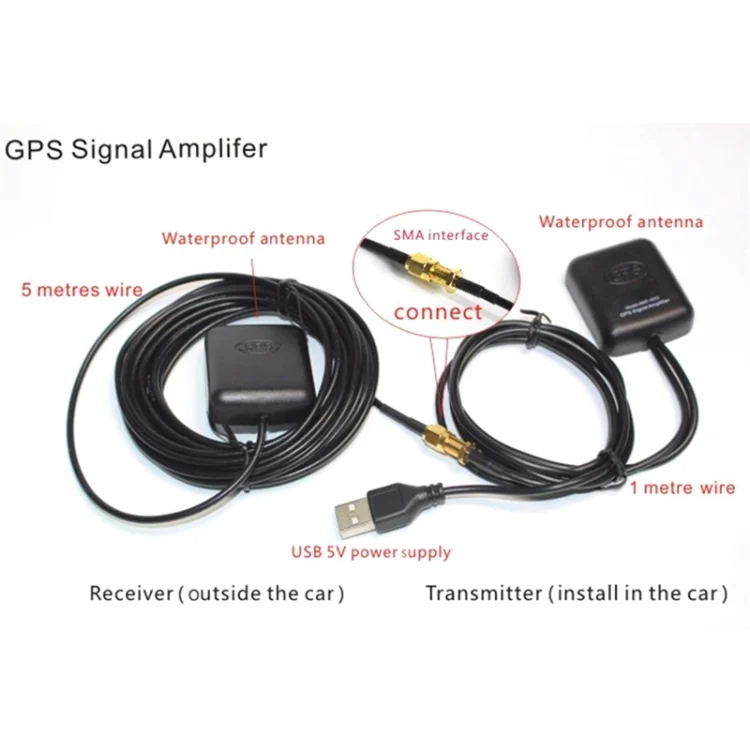 TBD04268321_2.webp 2 in 1 GPS Navigation Car Antenna Signal Amplifier - Image 3
