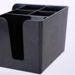 Coffee Shop Multifunctional Paper Towel Straw Storage Box - Image 3