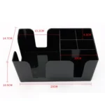 Coffee Shop Multifunctional Paper Towel Straw Storage Box - Image 8