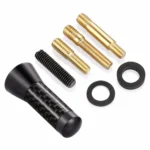 3.5cm Modified Metal Antenna Carbon Fiber Car Antenna Car Decorative Antenna - Image 2