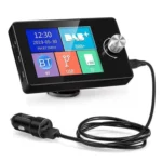 2.8 inch Car DAB+Digital Broadcasting Colorful Screen Receiver FM Forwarding AUX Output - Image 2