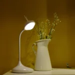 Rabbit Touch Desk Lamp USB Charging Eye Protection Creative Student Reading Bedroom Folding Bedside Light - Image 6