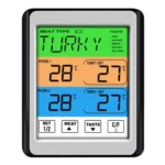 CH-212 Dual Probe Color Screen Smart Alarm Grill Kitchen Thermometer - Image 2