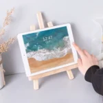 Wooden Desktop Mobile Phone Ipad Stand Flat Folding Mini Easel - Image 5