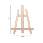 Wooden Desktop Mobile Phone Ipad Stand Flat Folding Mini Easel - Image 8