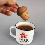 Acorn Mini Tea Strainer Silicone Tea Leak Tea Maker - Image 7