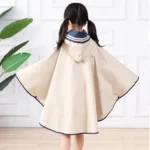 Boys And Girls Raincoat Kindergarten Baby Three-dimensional Poncho With Schoolbag Seat - Image 4