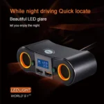 ZNB02 Car Charger Dual USB Car Cigarette Lighter - Image 3