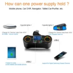 ZNB02 Car Charger Dual USB Car Cigarette Lighter - Image 7