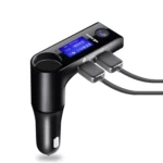 G7S Car Hands-free Bluetooth MP3 Player FM Transmitter With LCD Display - Image 3