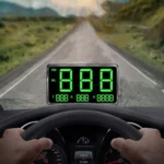 Kingneed C80 4.5inch HUD Car Head-up Display GPS Speed Meter Overspeed Alarm Mileage Altitude Clock
