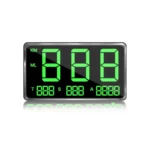 Kingneed C80 4.5inch HUD Car Head-up Display GPS Speed Meter Overspeed Alarm Mileage Altitude Clock - Image 2