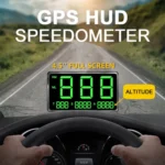 Kingneed C80 4.5inch HUD Car Head-up Display GPS Speed Meter Overspeed Alarm Mileage Altitude Clock - Image 3