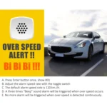 Kingneed C80 4.5inch HUD Car Head-up Display GPS Speed Meter Overspeed Alarm Mileage Altitude Clock - Image 6