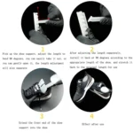 Plastic Shoe Support Adjustable Shaping Anti-crease Shoe Expander - Image 9