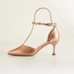 2 PCS Stainless Steel High Heels Display Stand Metal Elastic Shoe Support Shoe Support Bracket - Image 3