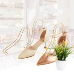 2 PCS Stainless Steel High Heels Display Stand Metal Elastic Shoe Support Shoe Support Bracket - Image 5