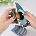 Avocado Cutter Multifunctional Fruit Cutting Pitting Device Slicer Corer Peeler Separator - Image 4