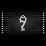 20 in 1 Multi-function EDC Tool Key Ring Bottle Opener Screwdriver Multi-purpose Outdoor Mini Tool - Image 2