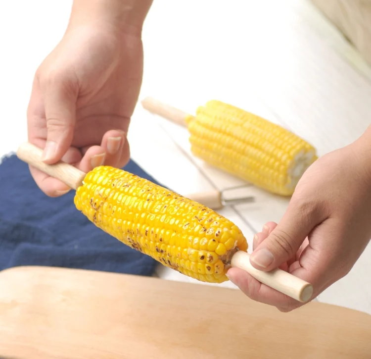TBD04269079_5.webp 10 PCS Corn Fork Corn Roast Needle Moxa Extender Corn Plug Barbecue Tool Barbecue Fork - Image 6