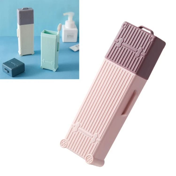 TBD0426910601A.webp Travel Wash Cup Toothbrush Box Portable Set Creative Business Trip Tooth Storage Box - Image 1