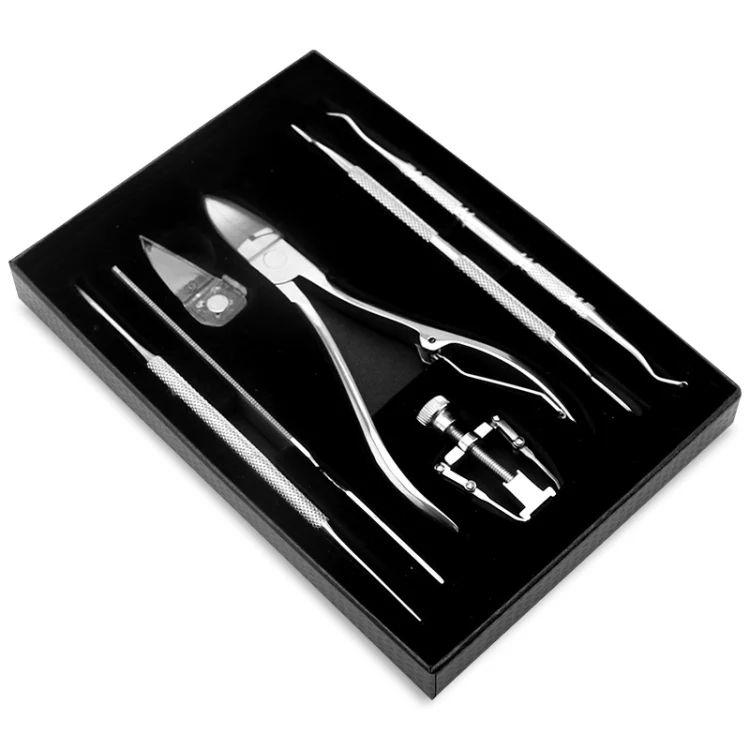 TBD04269145_1.webp 7 In 1 Stainless Steel Chick Pliers Nail Clippers Corrector Nail Picker Tool - Image 2