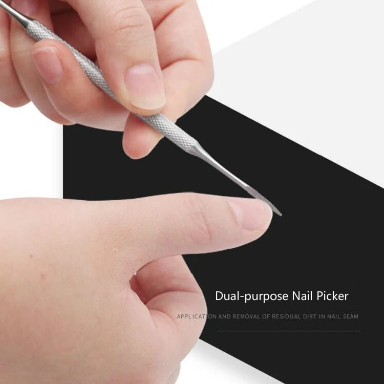 TBD04269145_6.webp 7 In 1 Stainless Steel Chick Pliers Nail Clippers Corrector Nail Picker Tool - Image 7