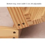 Horizontal Desktop Wooden Easel Sketch Exhibition Easel - Image 5