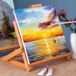 Horizontal Desktop Wooden Easel Sketch Exhibition Easel - Image 7