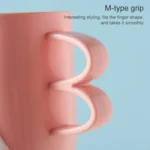 Creative Cute Mouthwash Cup Household Brushing Cup Plastic Children Cup with Handle - Image 4