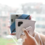 Double-sided Glass Window Cleaner Triangle Multifunctional Magnetic Glass Cleaner - Image 3