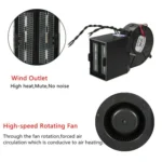 Car Heater Electric Heater Defroster Double PTC24V 300-500W - Image 5