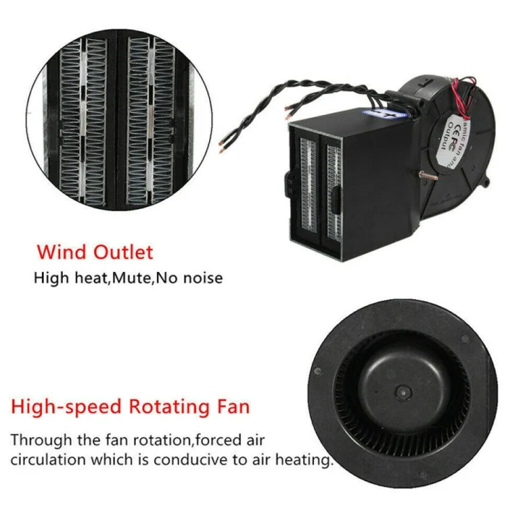 TBD04269266_4.webp Car Heater Electric Heater Defroster Double PTC12V 150-350W - Image 5