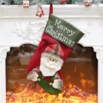 Christmas Socks Gift Bag Christmas Ornaments Gifts Candy Socks Pendant