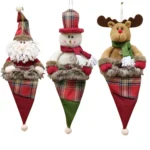 Christmas Pendant Gift Bags Christmas Day Decorations Christmas Children Ornaments Candy Bags Gift Bags - Image 4