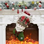 Christmas Socks Gift Bag Christmas Ornaments Christmas Tree Pendant - Image 2