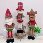Christmas Decoration Ornaments Christmas Party Decoration Retractable Doll - Image 5