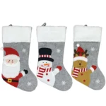 Christmas Decorations Gift Bags Ornaments Holiday Dress Up Christmas Socks - Image 4