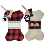 Christmas Decorations Christmas Socks Gift Bags Bones Pets Pendants - Image 4
