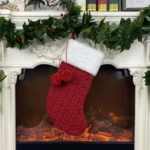 Christmas Knitted Socks Gift Bag Ornament Supplies Pendant