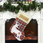 Christmas Ornaments Pendant Christmas Elk Stocking Gift Bag Candy Bag