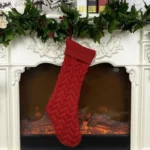 Knitted Woolen Gift Bags Christmas Socks Christmas Pendants Ornaments