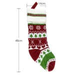 Christmas Decoration Christmas Woolen Socks Gift Bags Children Candy Bags - Image 3