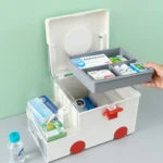 Ambulance First Aid Box Family Medicine Box Household Large Double-layer Medicine Box - Image 7