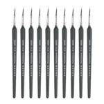 WeiZhuang Hook Line Pen Painting Hand-painted Watercolor Wolf Mint Hook Line Pen Painting Stroke Thin Line Brush