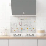 5 PCS Kitchen Cabinet Stove Range Hood Oil-Proof Self-Adhesive Sticker