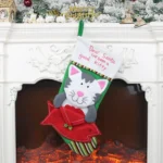 Christmas Ornaments Dog Cat Envelope Socks Christmas Tree Decorations Gift Bag